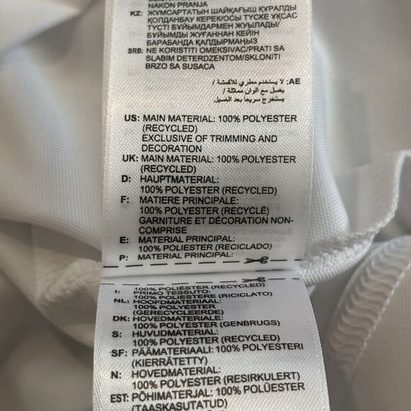 Adidas Golf Polo Waste Management Logo White Mens 2XL TPC Scottsdale Athletic - Picture 7 of 8